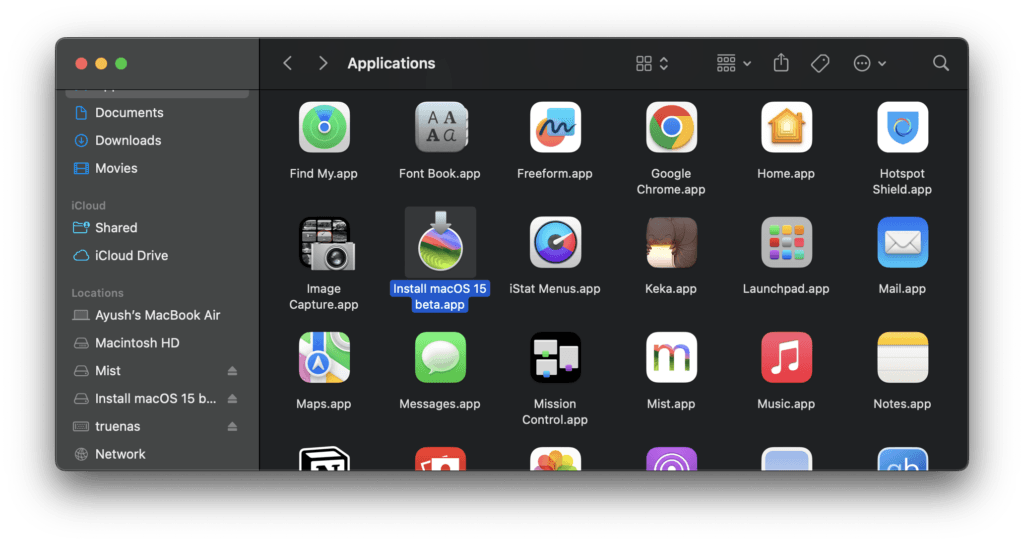macos sequoia download